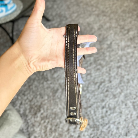 Coach Brown Vintage Y2K Soho Shoulder Bag Signature Buckle Flap - Picture 6 of 7